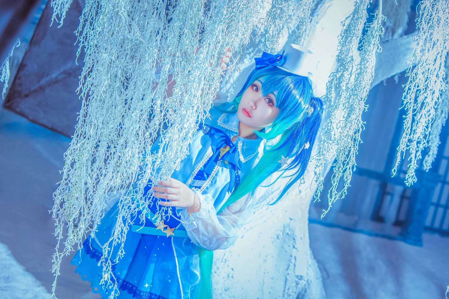 《C站·lolita·第352期》星空miku