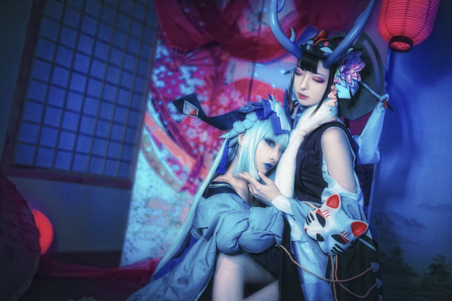 《C站·第3285期》阴阳师ssr 阎魔x青行灯