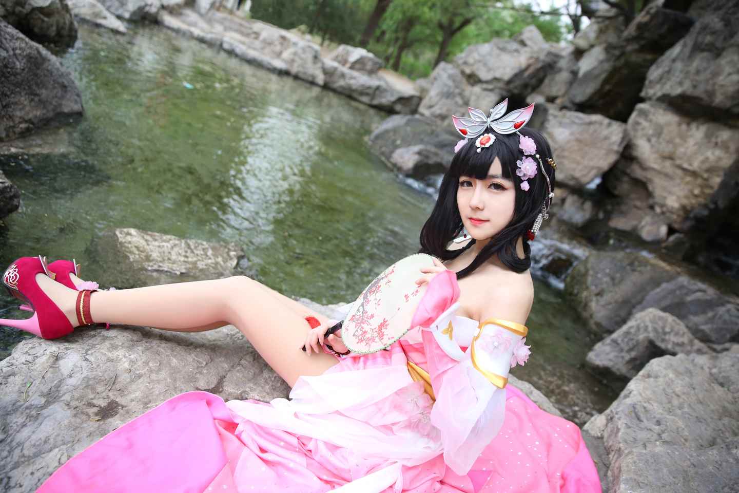 《汉服第844期》游园惊梦 粉