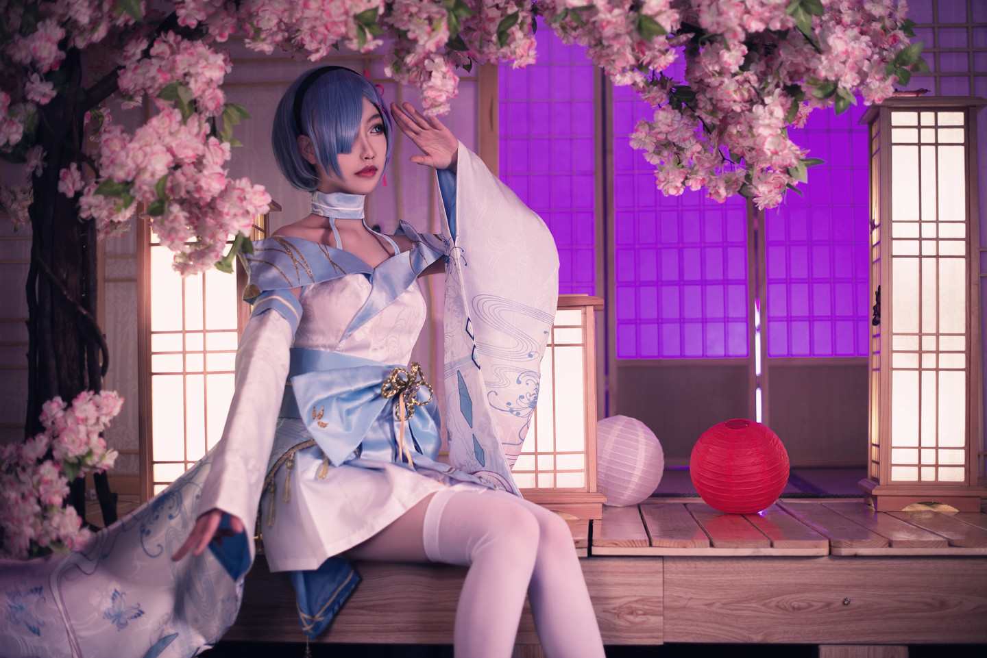 《C站·lolita·第1048期》从零开始的异世界生活 蕾姆绳艺