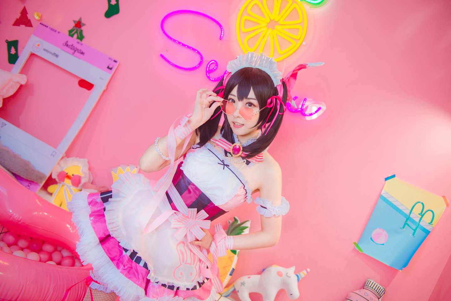 《C站·lolita·第906期》Love live！妮可情人节女仆