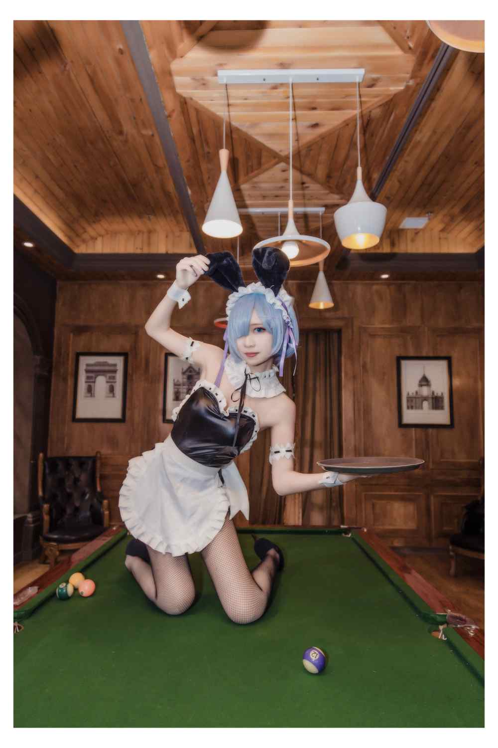 《C站·lolita·第1153期》蕾姆兔女郎在线翻牌