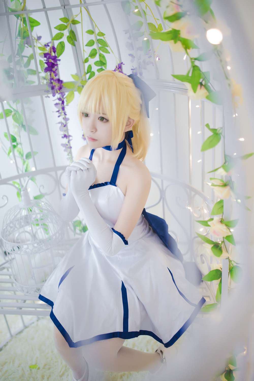 《C站·lolita·第355期》ily蓝百合礼服