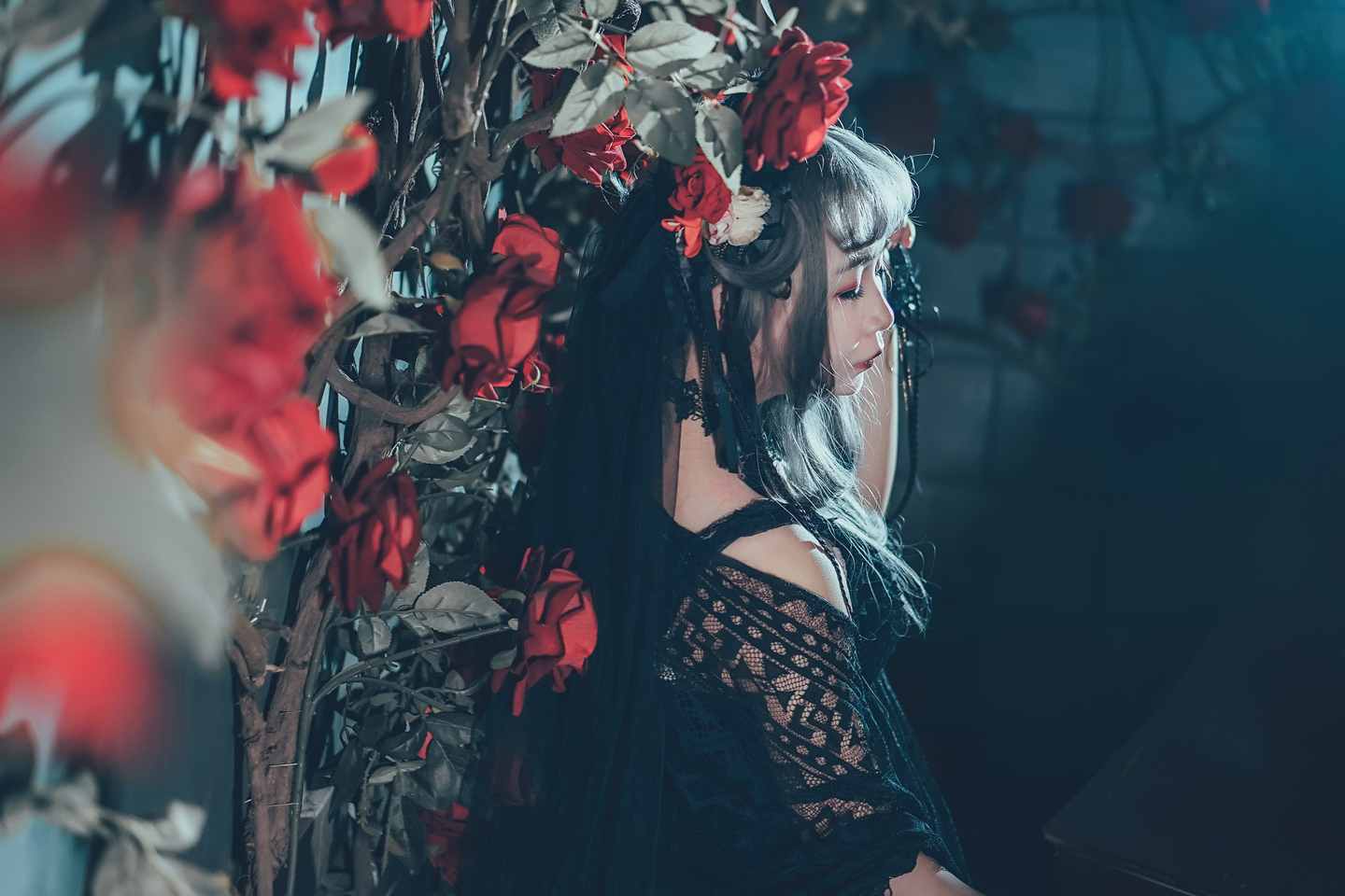 《C站·lolita·第1143期》哥特风Lolita私影