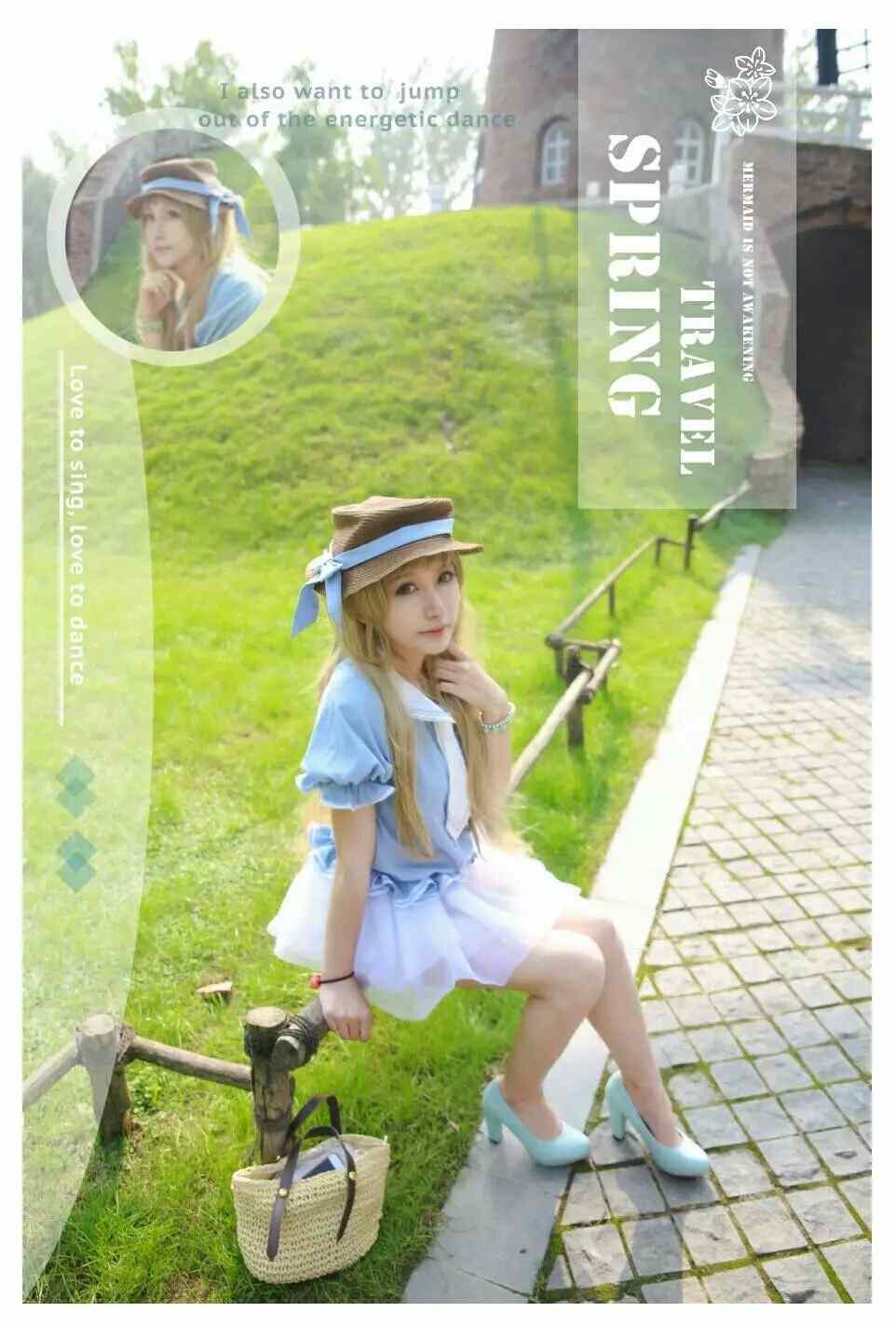 《C站·lolita·第1161期》假装夏日的秋游