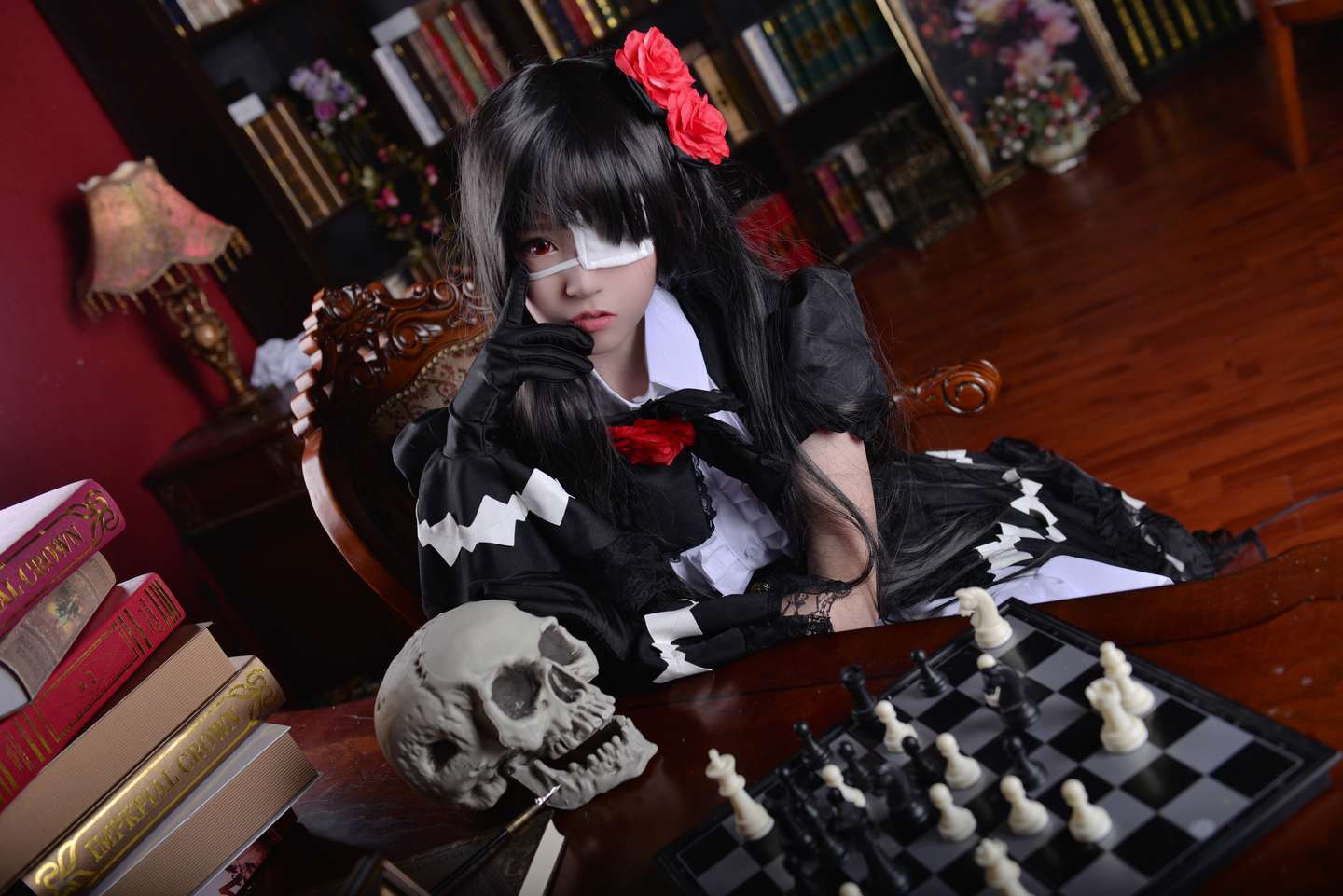 《C站·lolita·第387期》和以前出的时崎狂三旗袍时的感觉同的感觉！