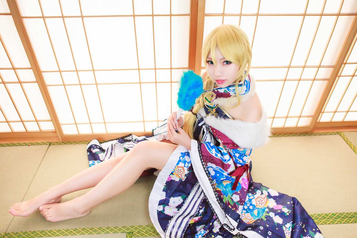 《C站·lolita·第993期》lovelive绚濑绘里正月和服觉醒