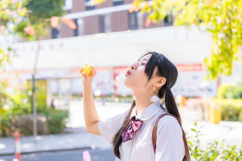 《C站·JK·第343期》我们一起来吹泡泡吧！