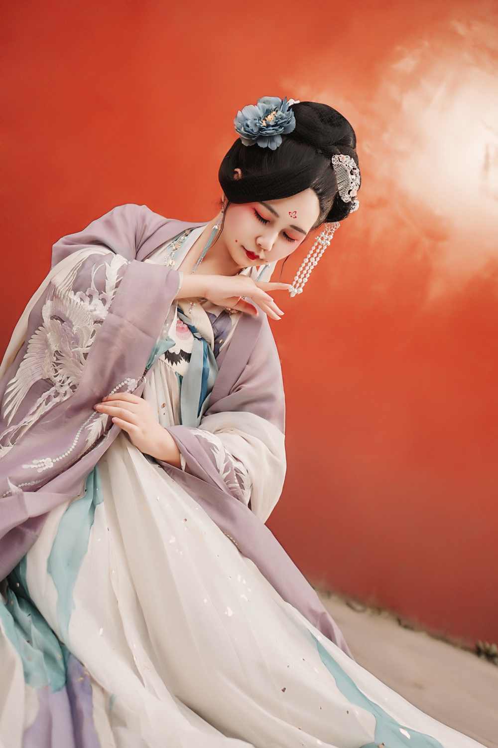 《汉服第363期》汉服私影 红墙怨