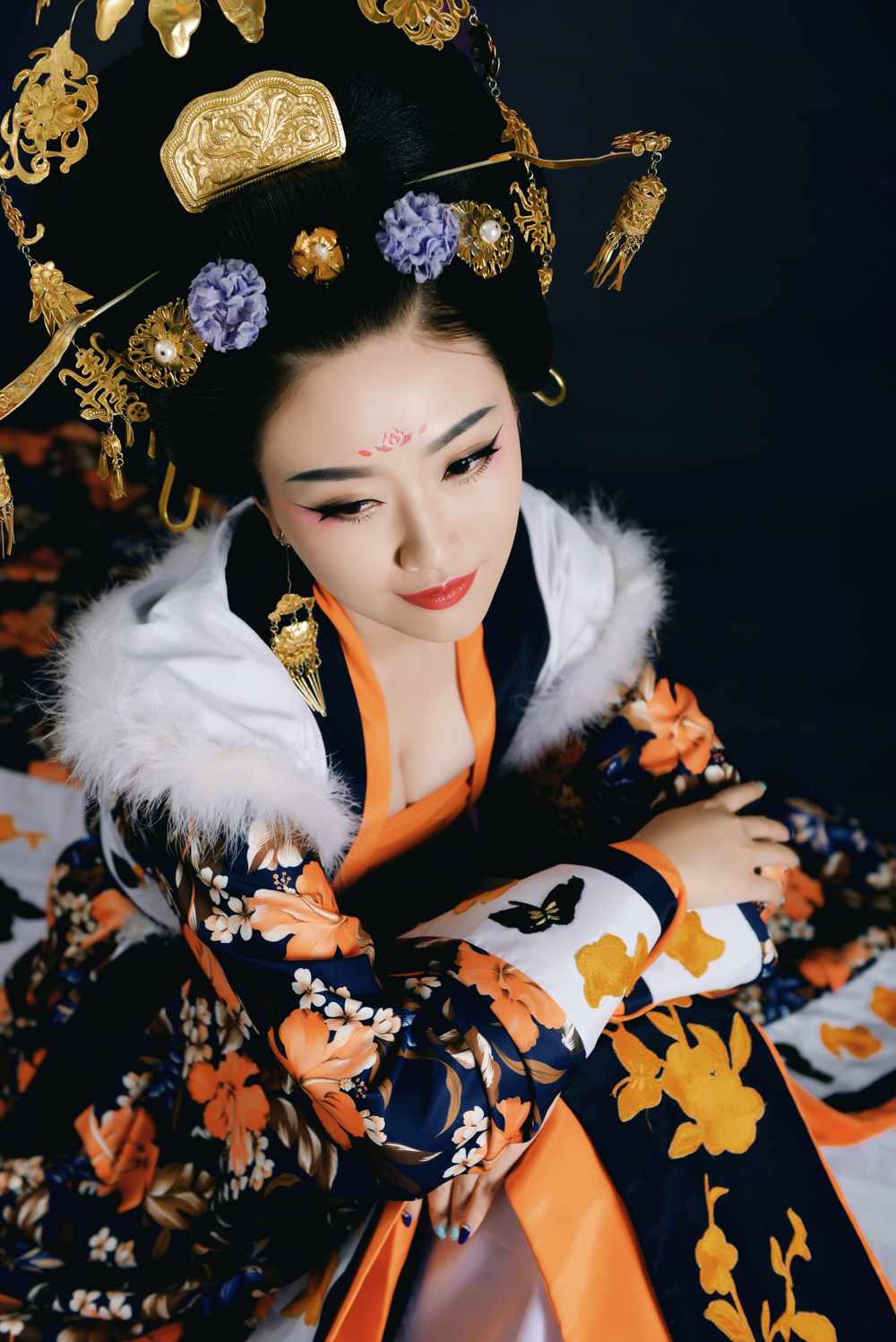 《汉服第841期》武媚娘传奇 武则天 黑海报版