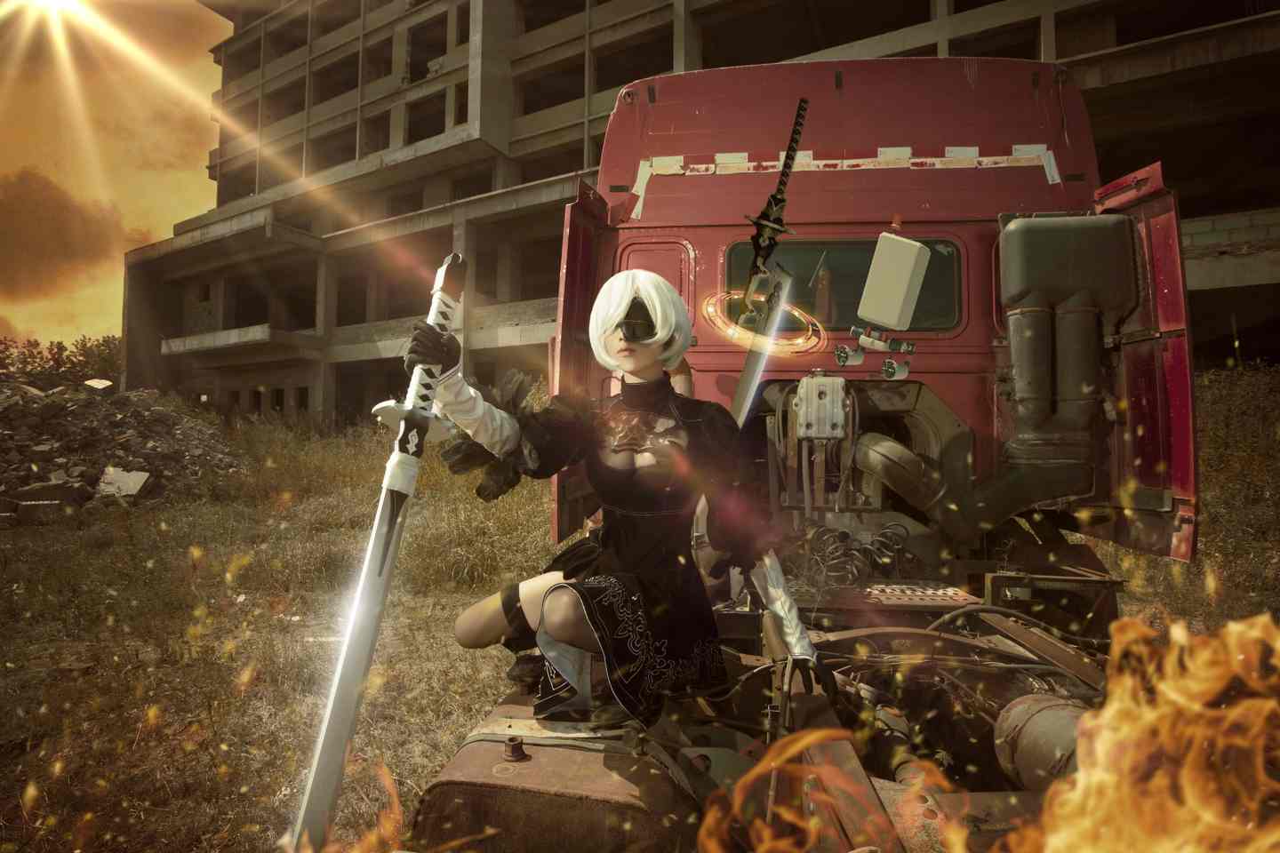 《C站·第3019期》尼尔机械纪元小姐姐