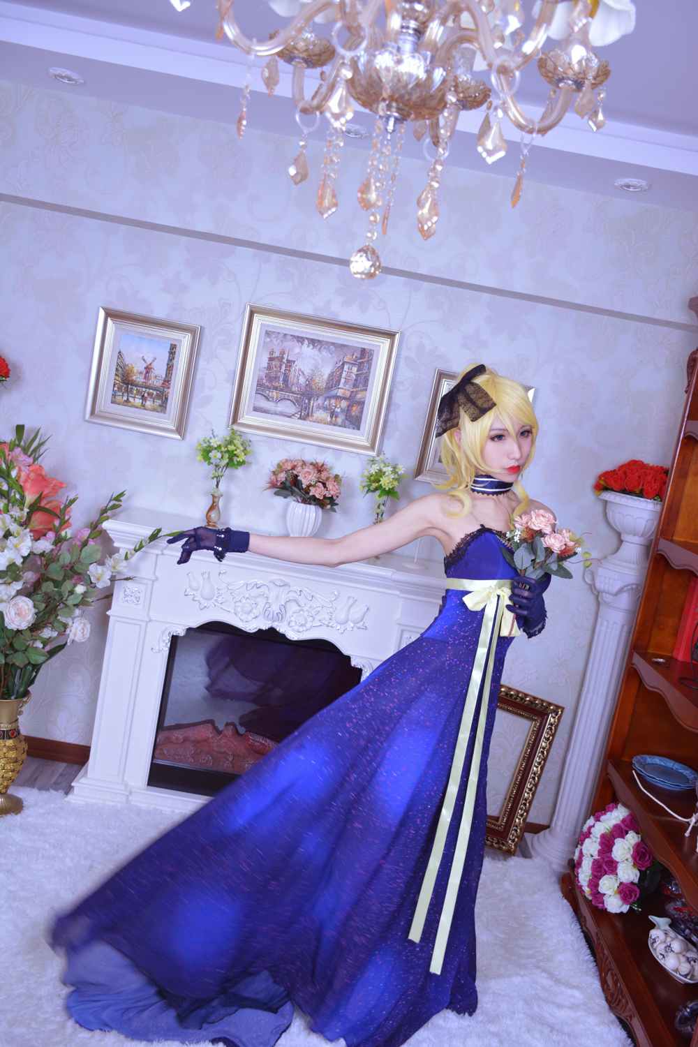 《C站·lolita·第565期》lovelive 绘里蓝色海洋