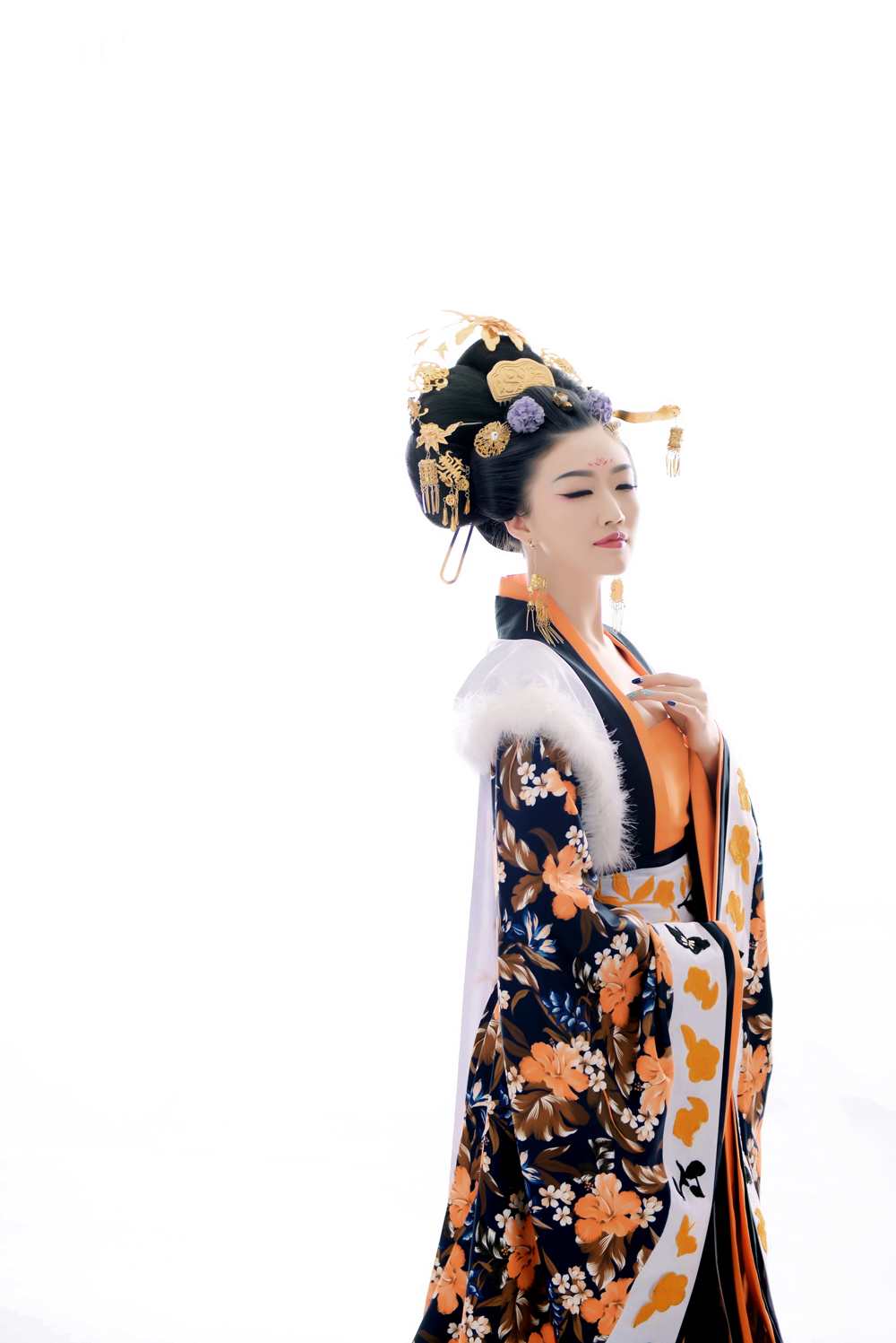 《汉服第840期》武媚娘传奇 武则天 白海报版