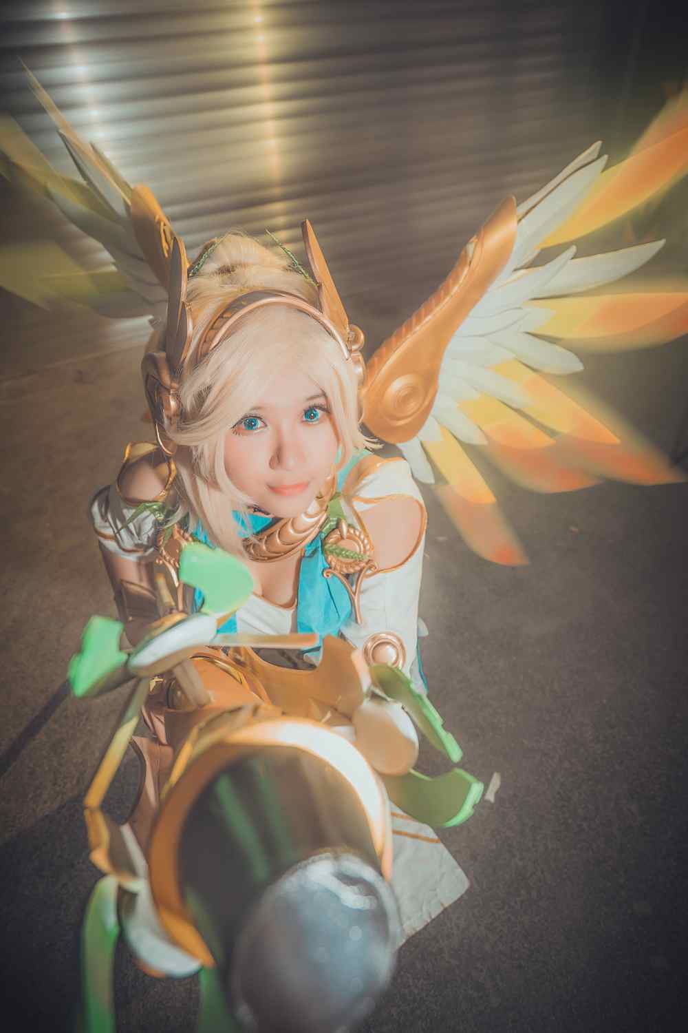 《C站·第3143期》守望先锋胜利女神天使COSPLAY