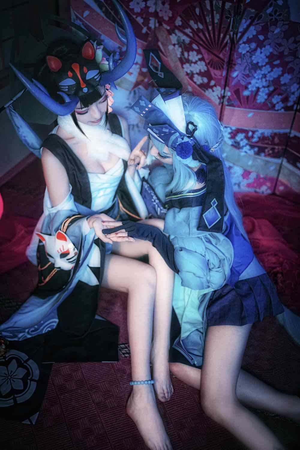 《C站·第3285期》阴阳师ssr 阎魔x青行灯