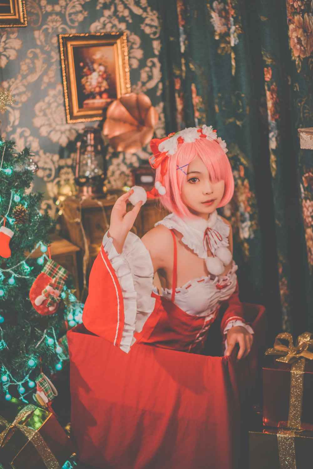 《C站·第3106期》圣诞雷姆x拉姆