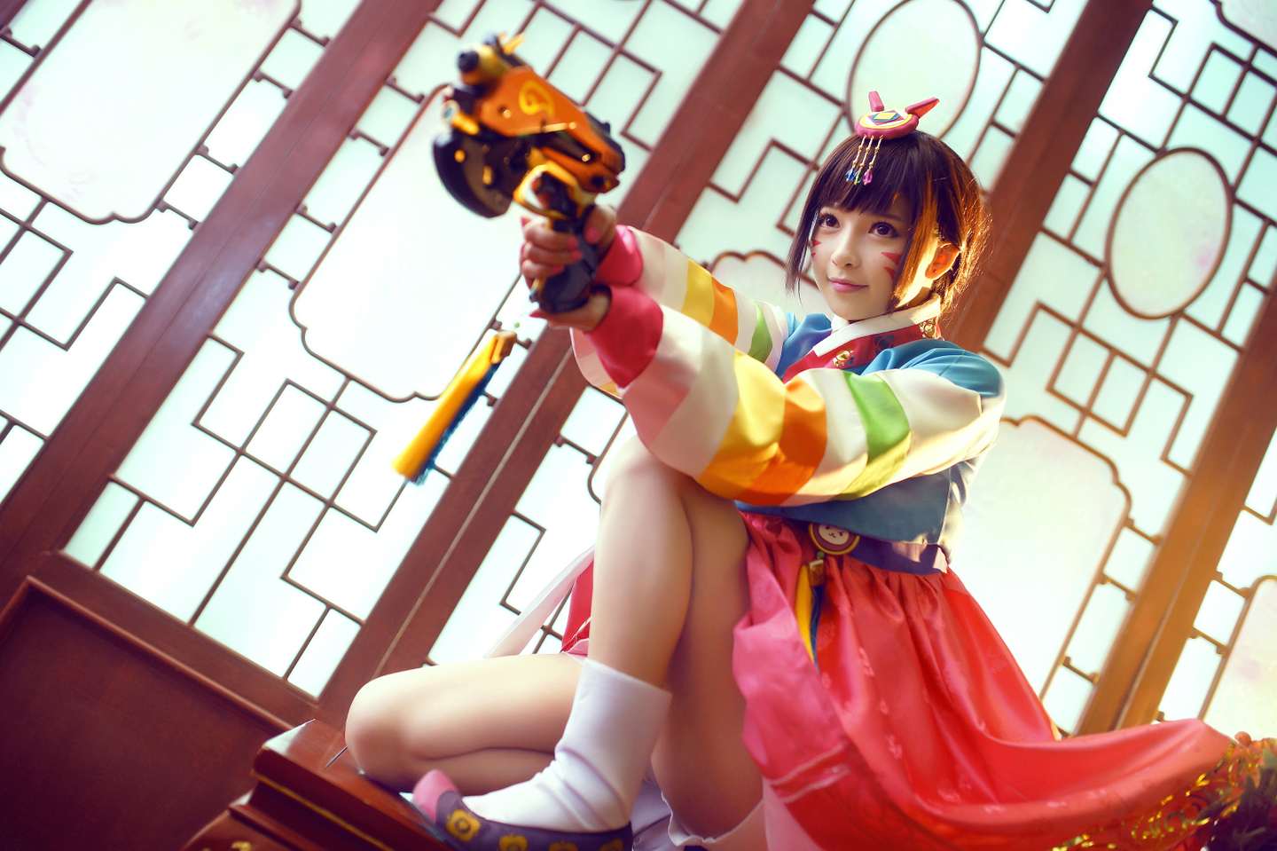 《C站·第3118期》守望先锋 D.va新年皮肤