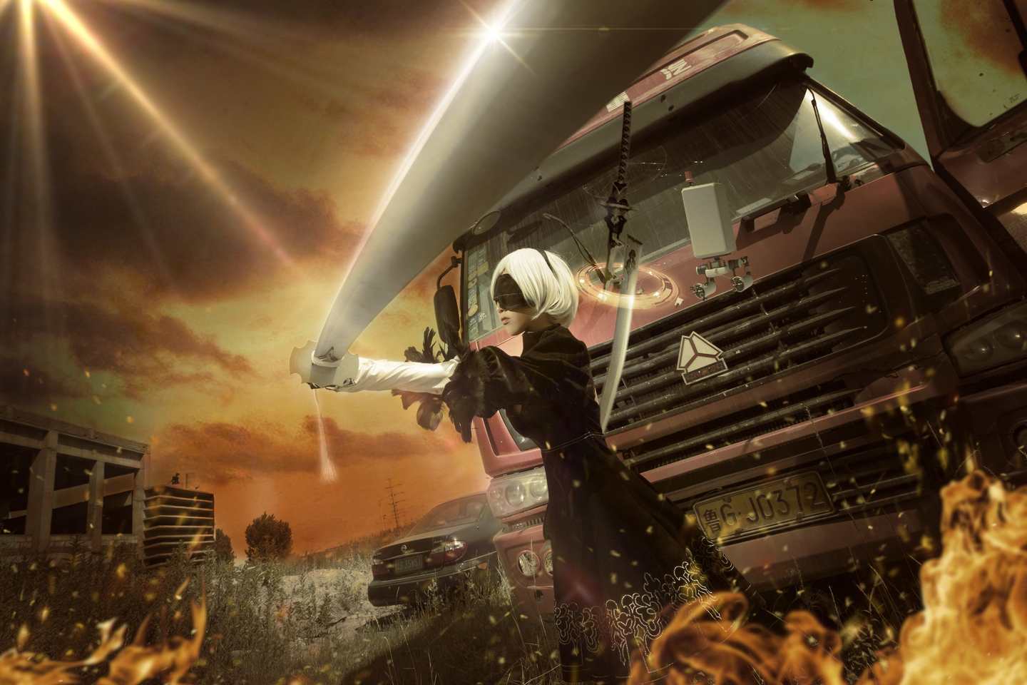 《C站·第3019期》尼尔机械纪元小姐姐