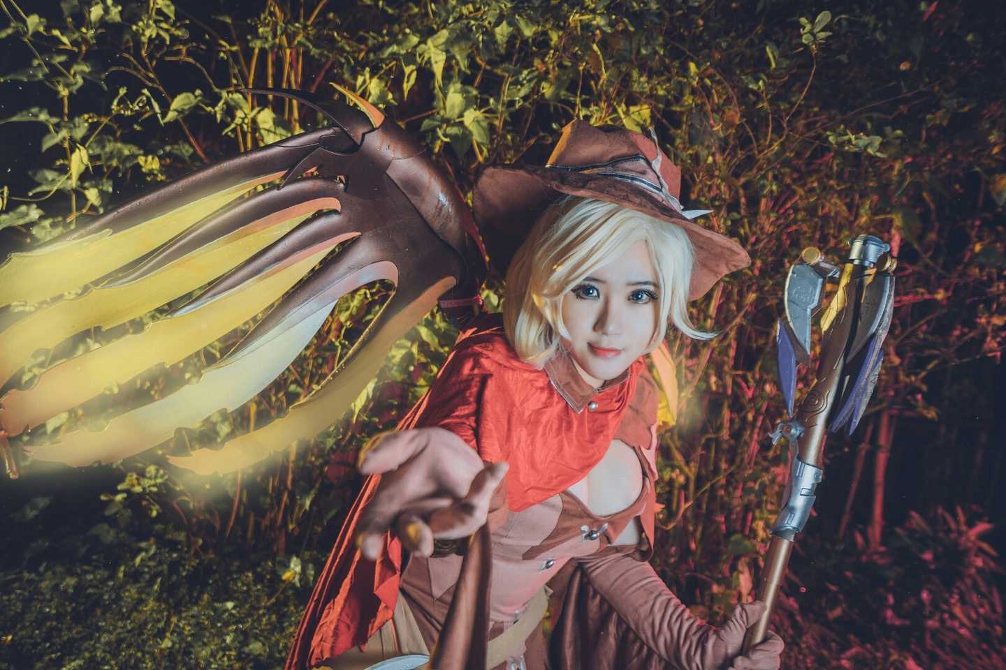 《C站·第3147期》守望先锋万圣节天使