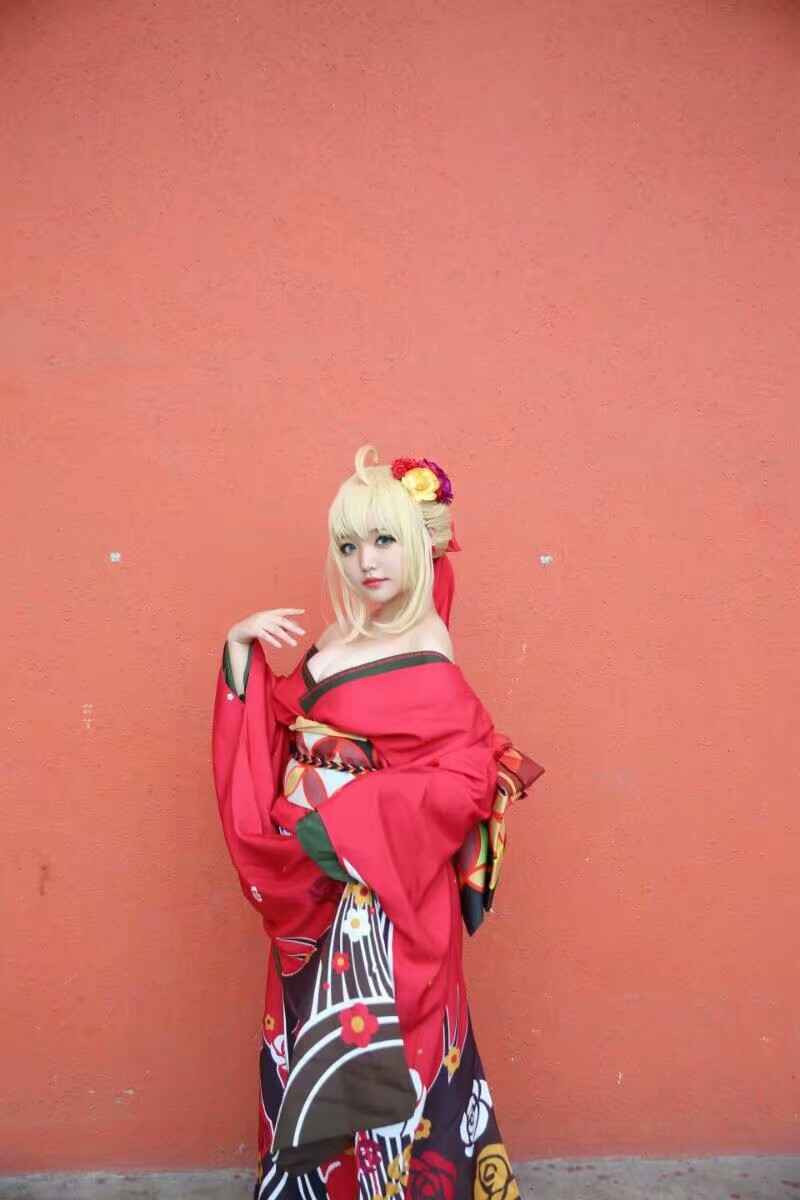 《C站·第3025期》尼禄 振袖和服