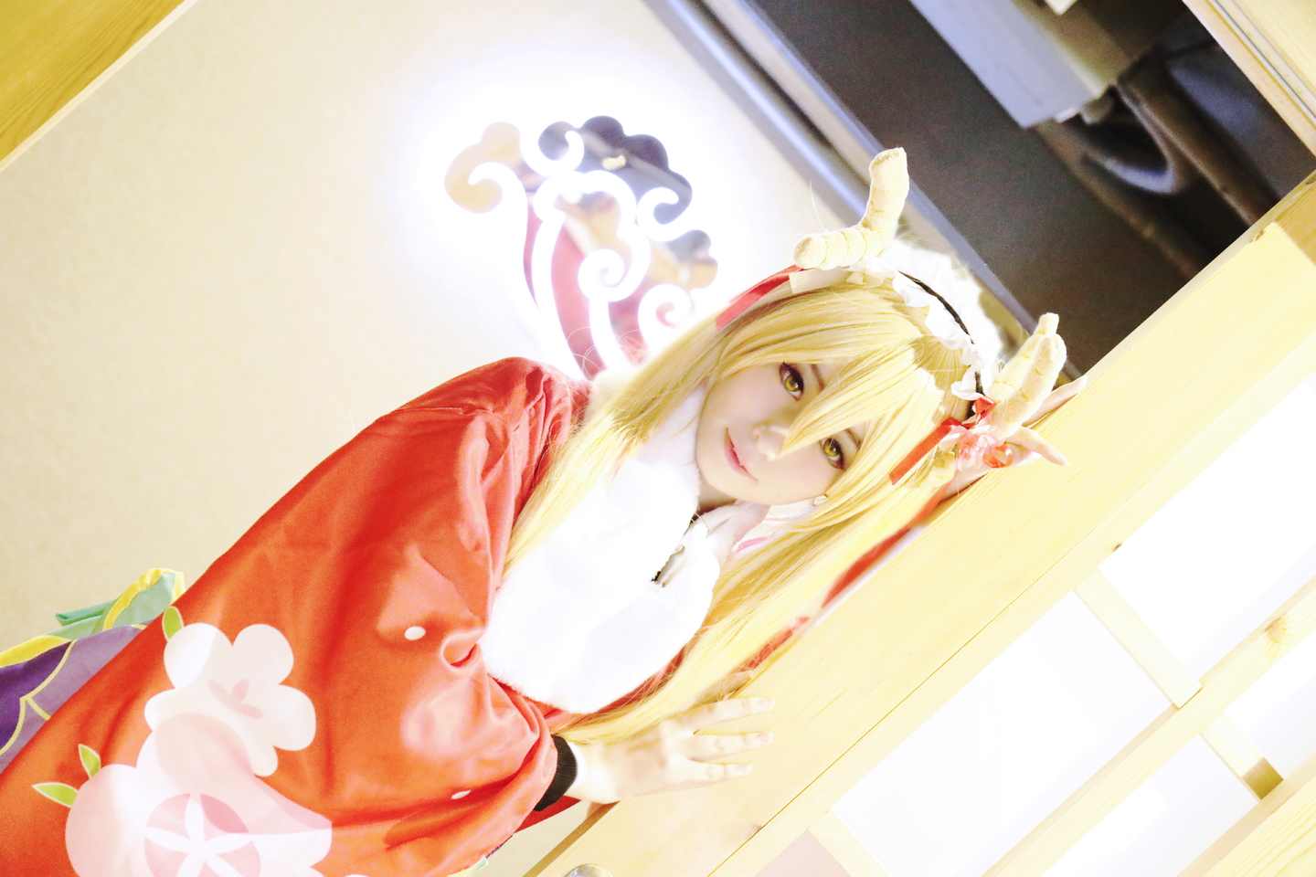 《C站·lolita·第1198期》小林家的龙女仆托尔康纳新年和服