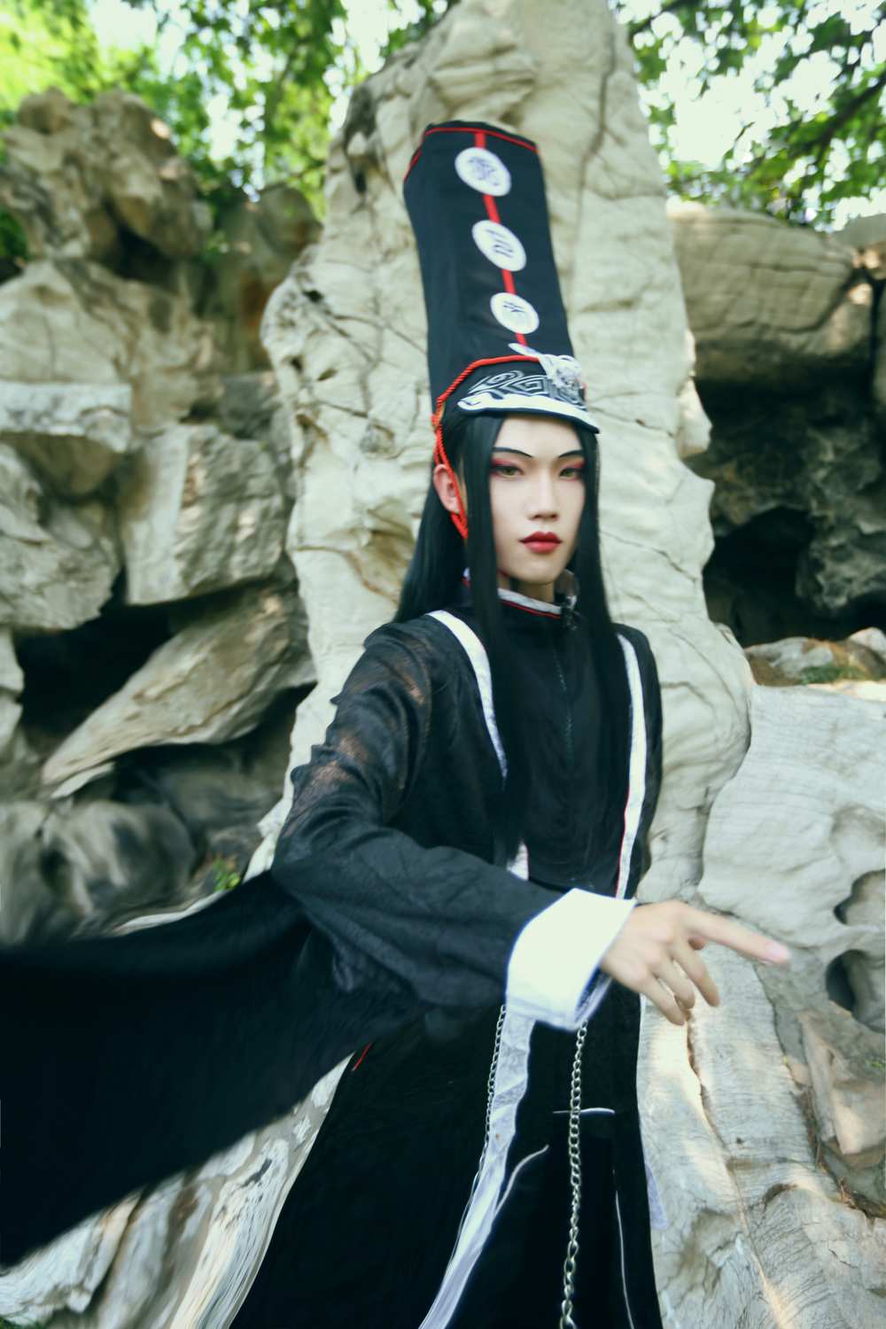 《汉服第834期》画江湖之不良人 黑白无常