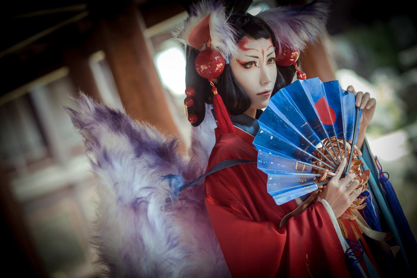 《C站·第3012期》阴阳师 玉藻前 cosplay