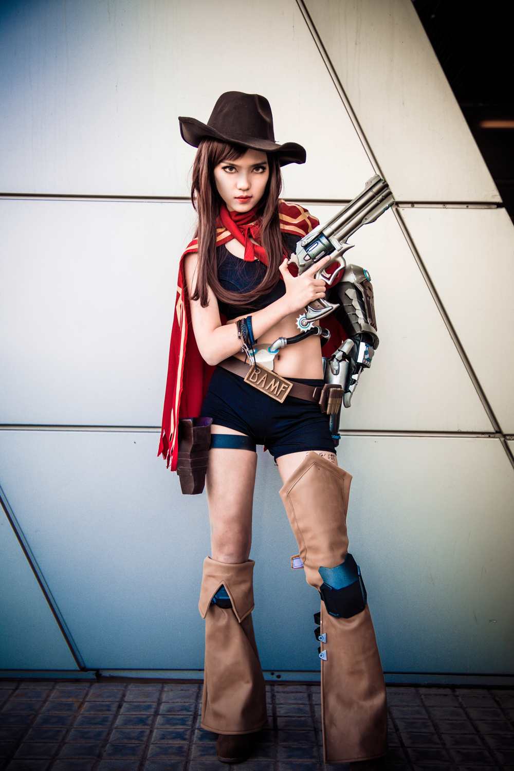 《C站·第3142期》守望先锋麦克雷cosplay