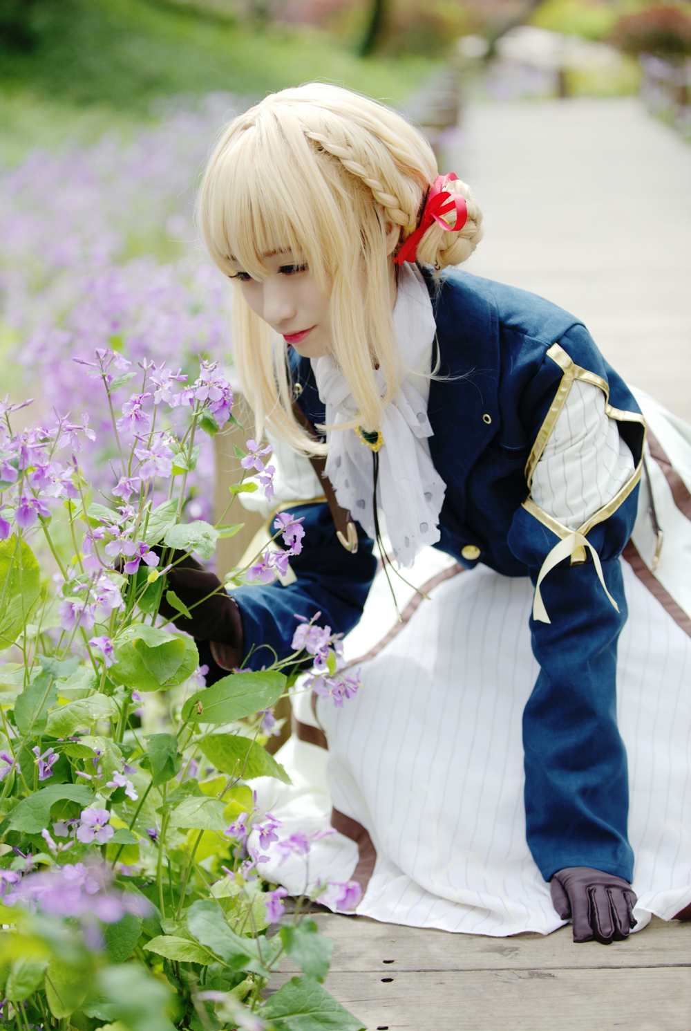 《C站·lolita·第940期》紫罗兰永恒花园