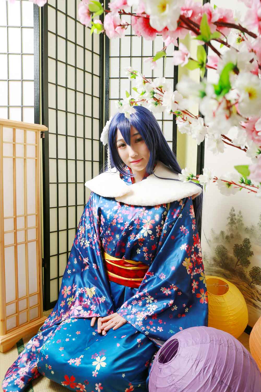 《C站·lolita·第1081期》园田海未 和服未觉醒