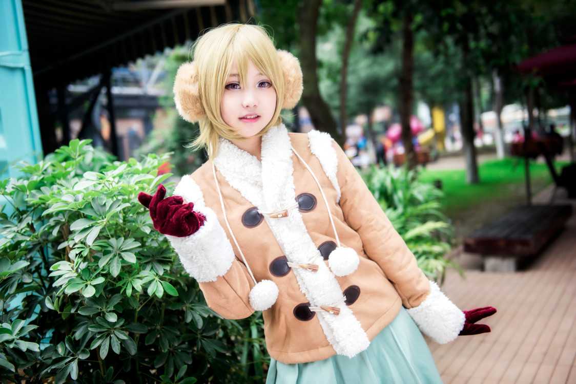 《C站·lolita·第526期》Love Live小泉花阳冬装日常