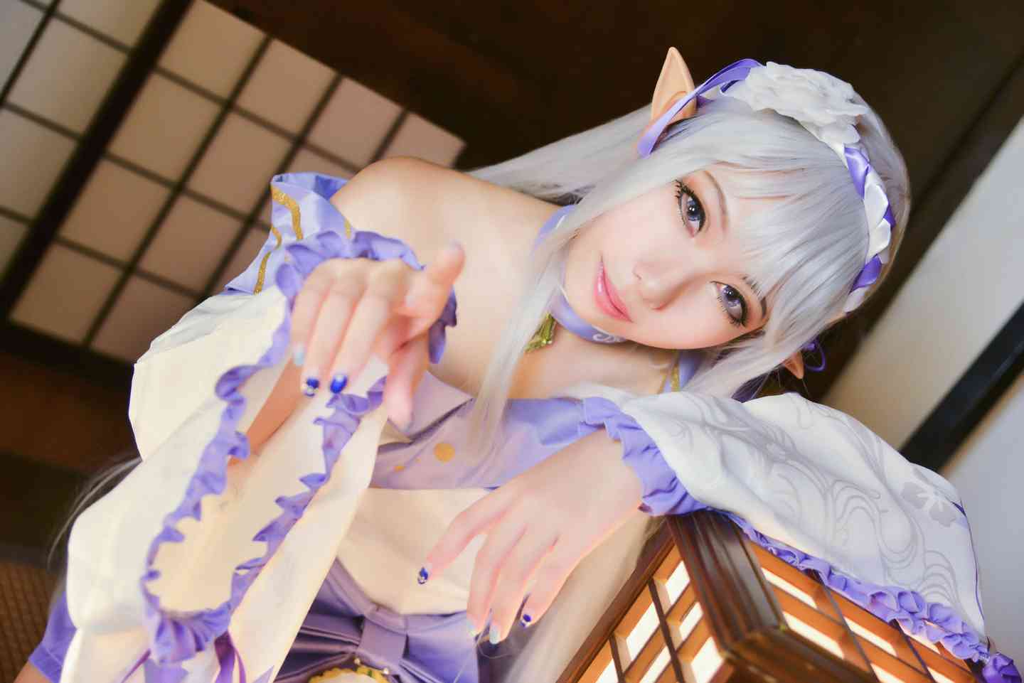 《C站·lolita·第1049期》从零开始的异世界生活艾米莉亚和服