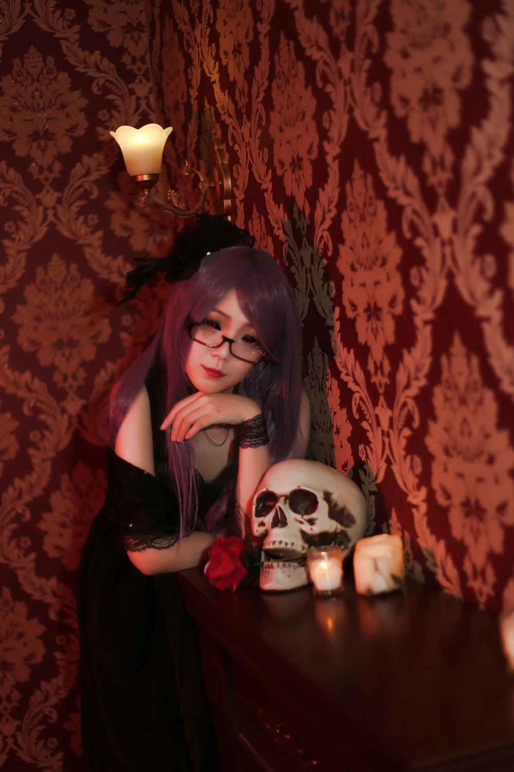 《C站·第3097期》神代利世黑礼服