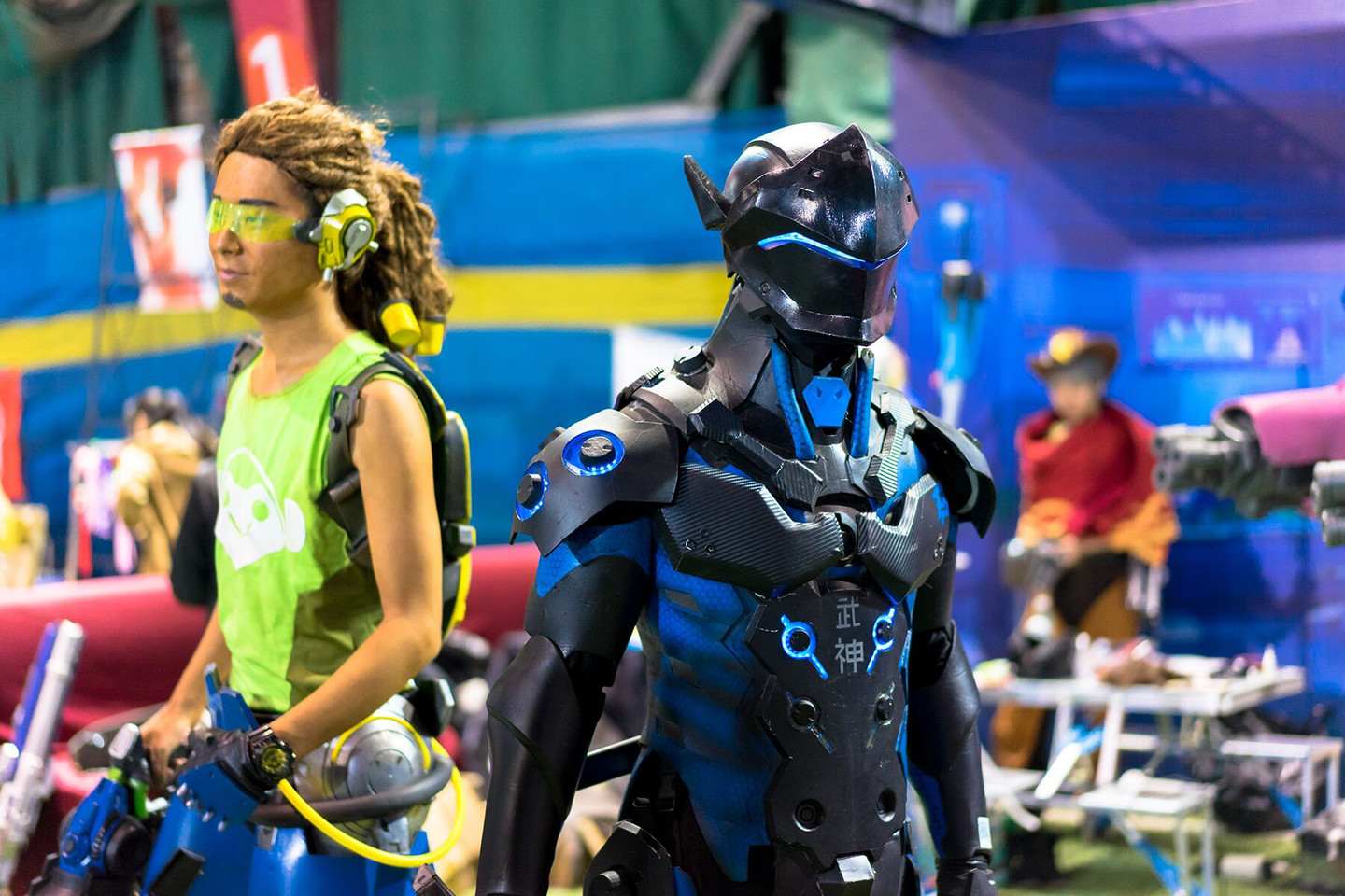 《C站·第3145期》守望先锋碳黑源氏