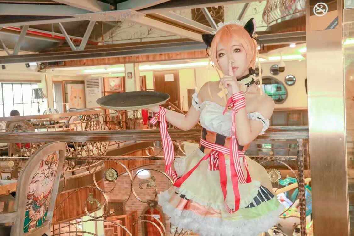 《C站·lolita·第874期》Love Live !凛喵情人节女仆