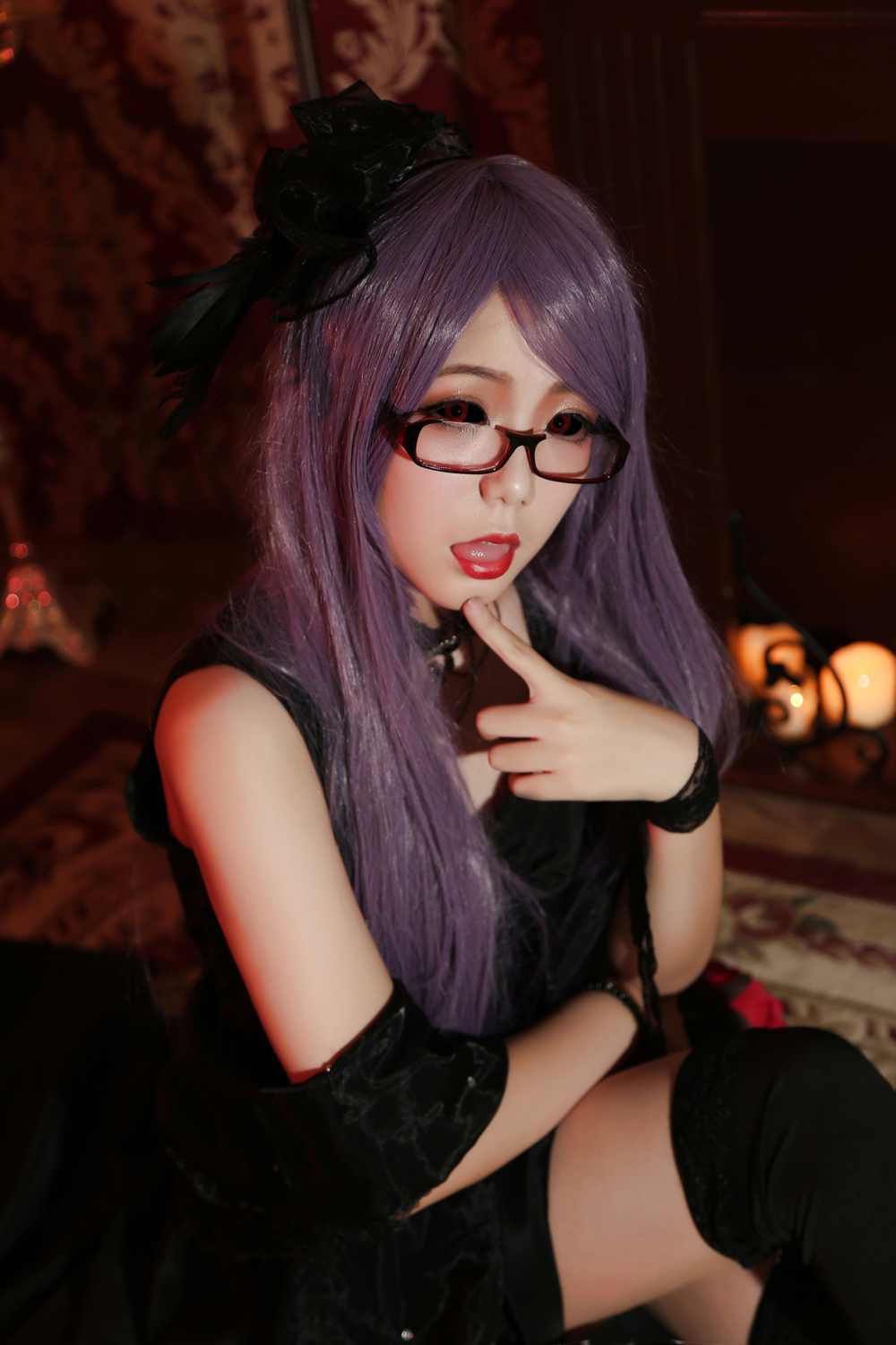 《C站·第3097期》神代利世黑礼服