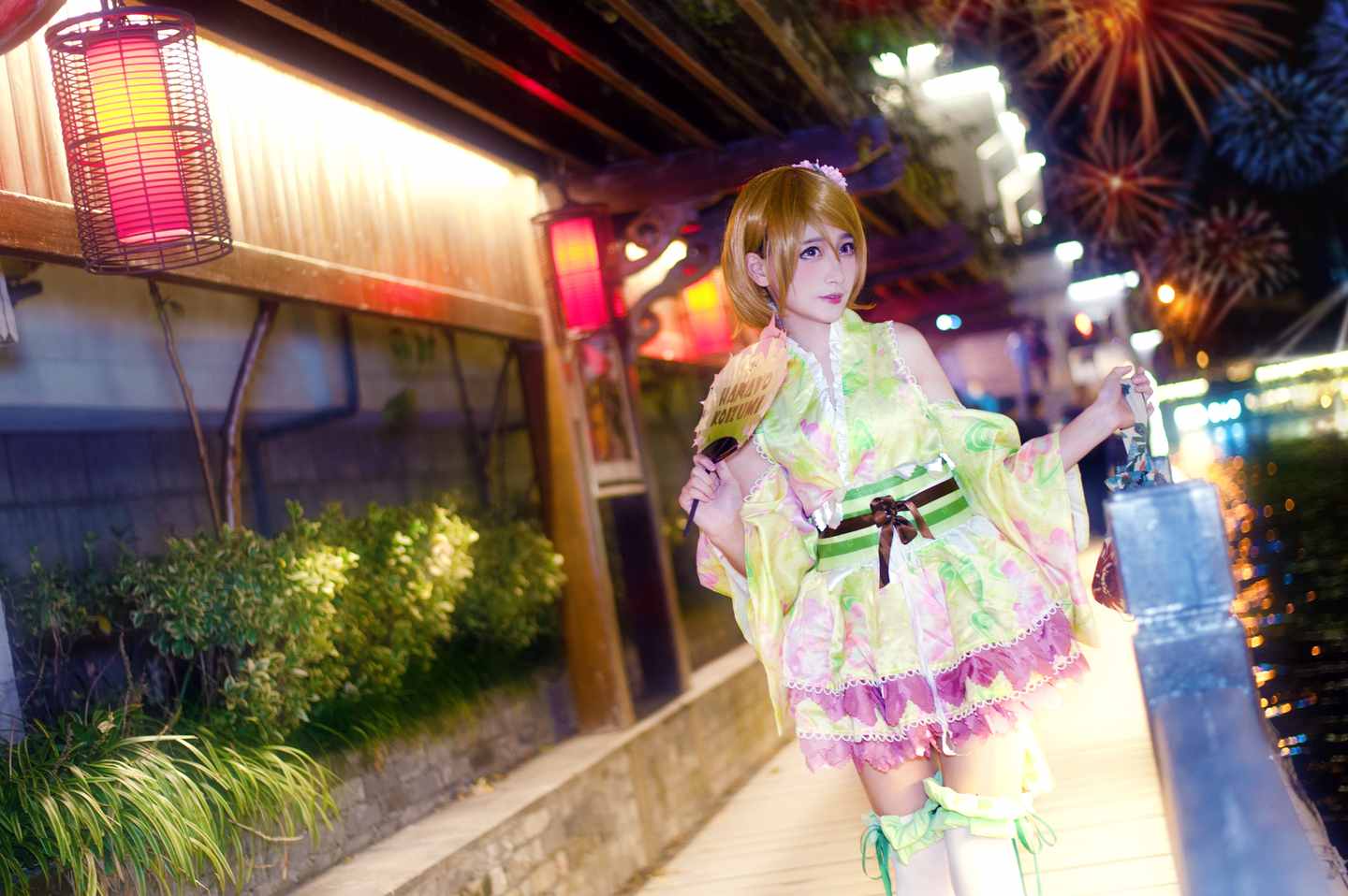 《C站·lolita·第1223期》小泉花阳浴衣觉醒