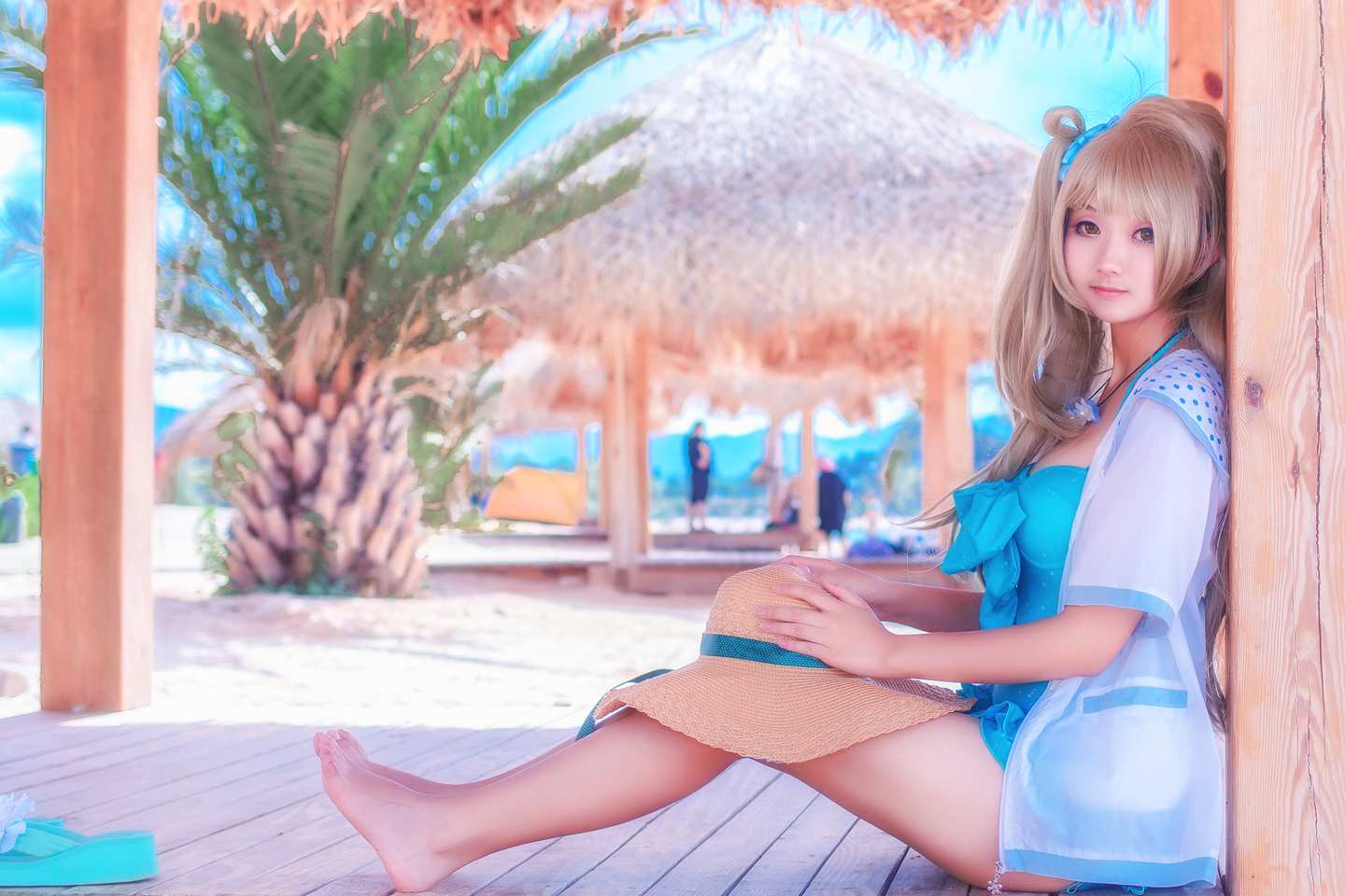 《C站·lolita·第969期》lovelive南小鸟水着觉醒