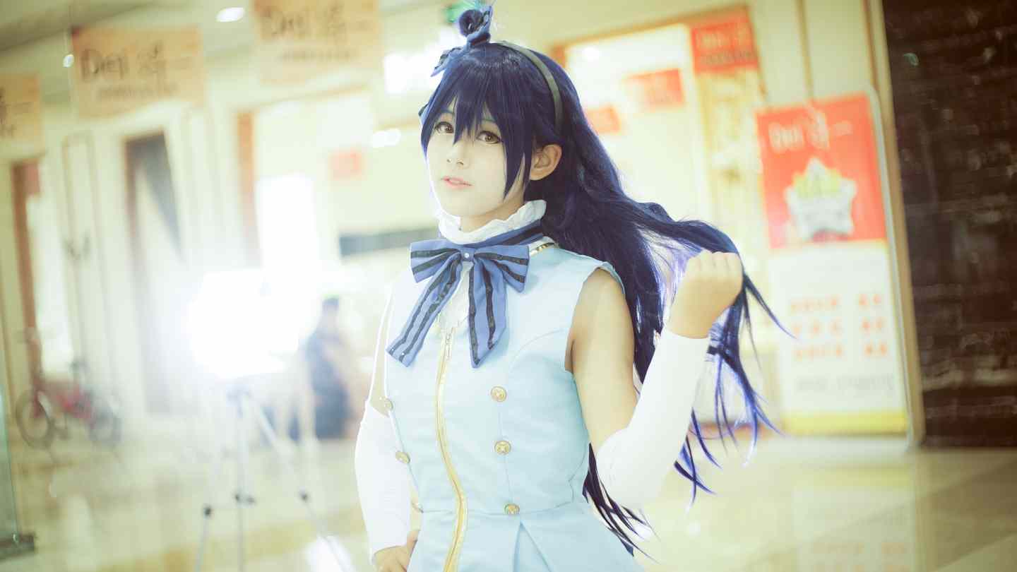 《C站·lolita·第1026期》园田海未打歌服