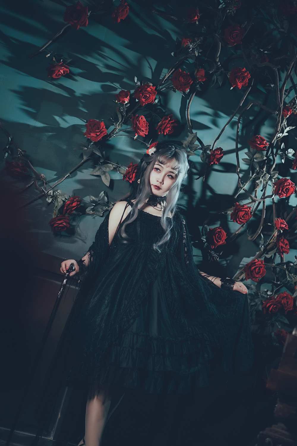 《C站·lolita·第1143期》哥特风Lolita私影