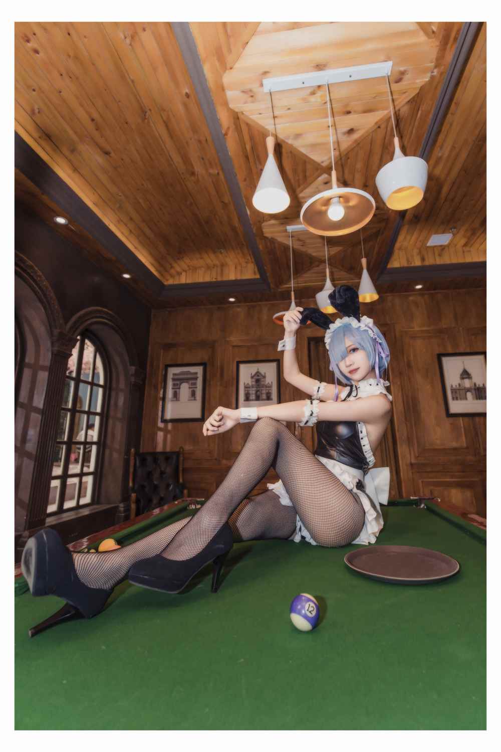 《C站·lolita·第1153期》蕾姆兔女郎在线翻牌