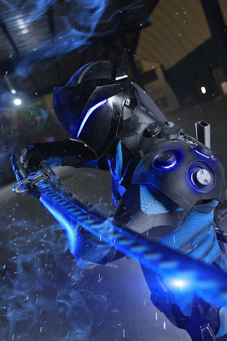 《C站·第3145期》守望先锋碳黑源氏