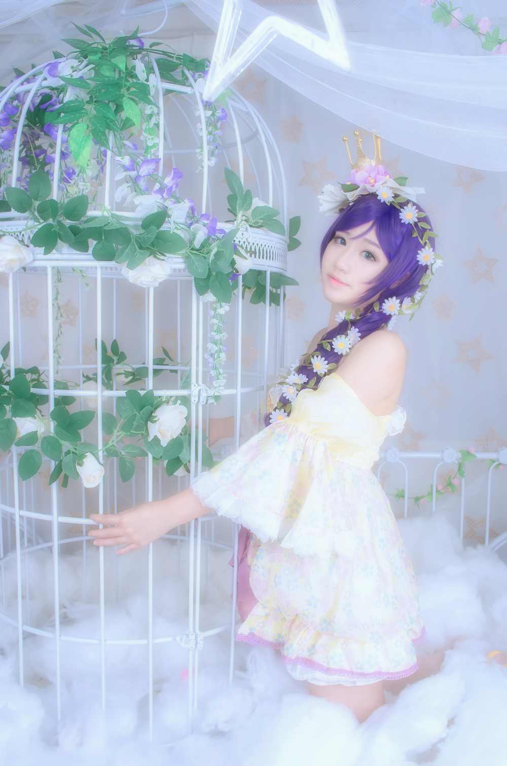 《C站·lolita·第1059期》东条希童话长发公主