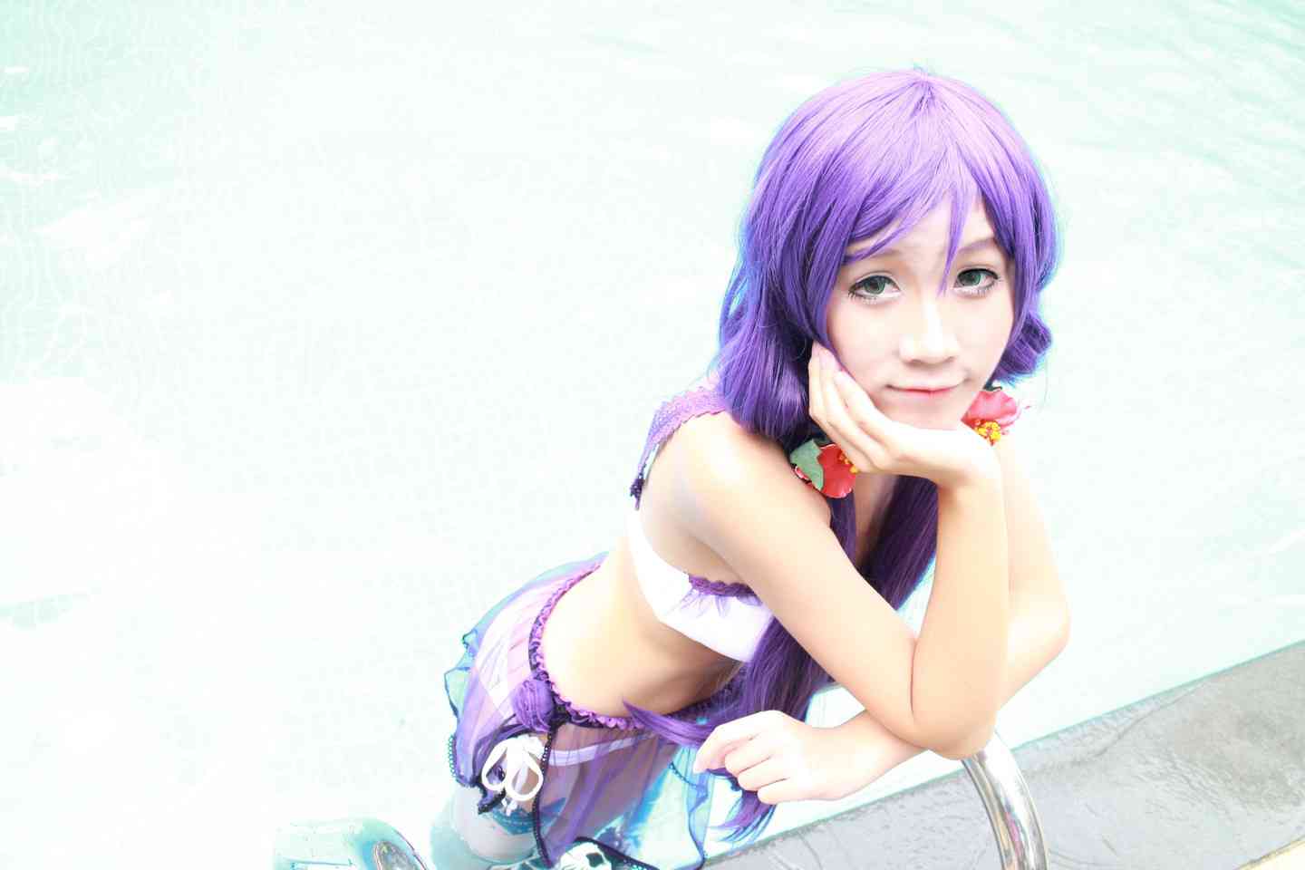 《C站·lolita·第1001期》lovelive真夏水着.希妮ver