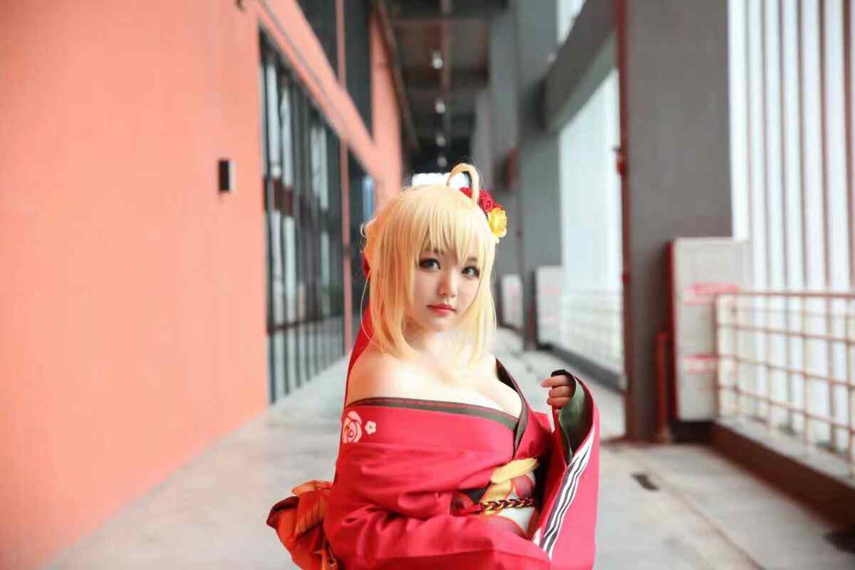 《C站·第3025期》尼禄 振袖和服