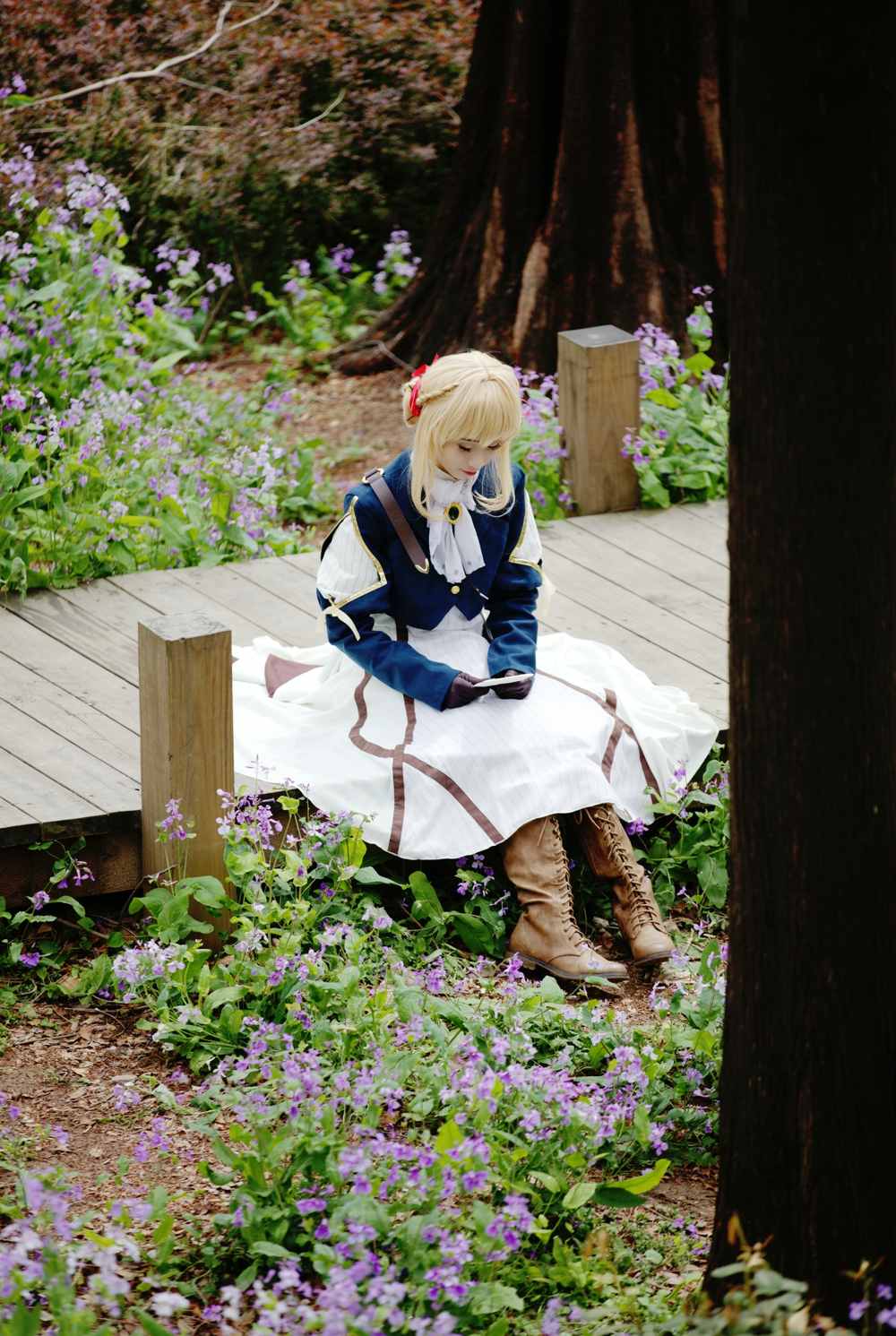 《C站·lolita·第940期》紫罗兰永恒花园