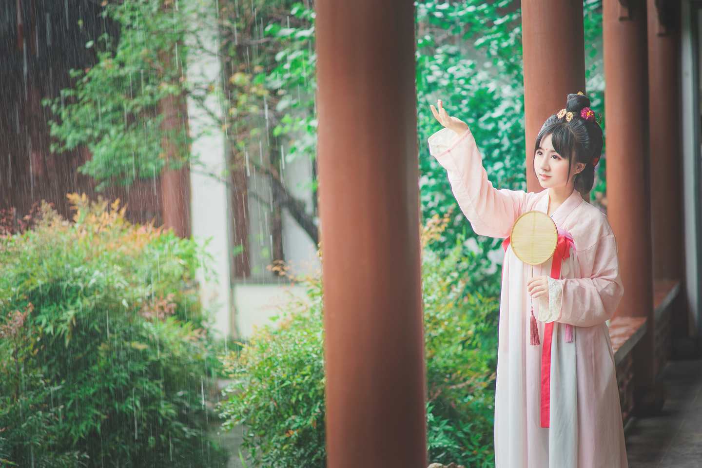 《汉服第343期》汉服 六月雅事 池亭赏鱼