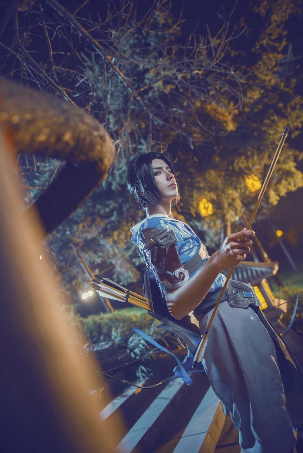 《C站·第3136期》守望先锋半藏少主cosplay