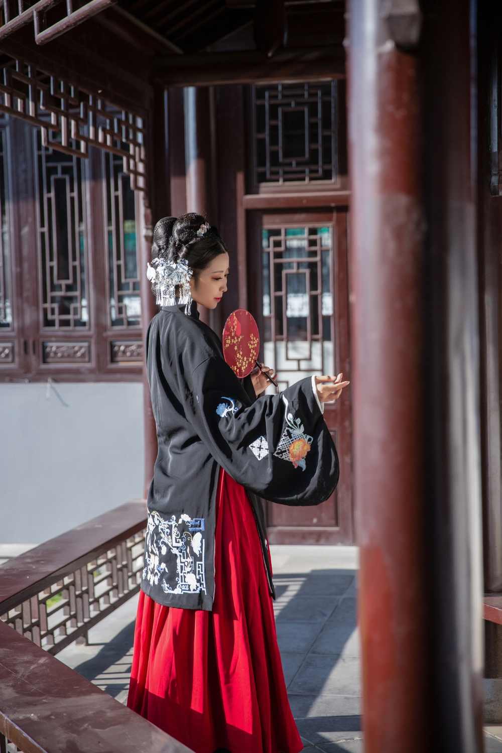 《汉服第350期》汉服—画屏