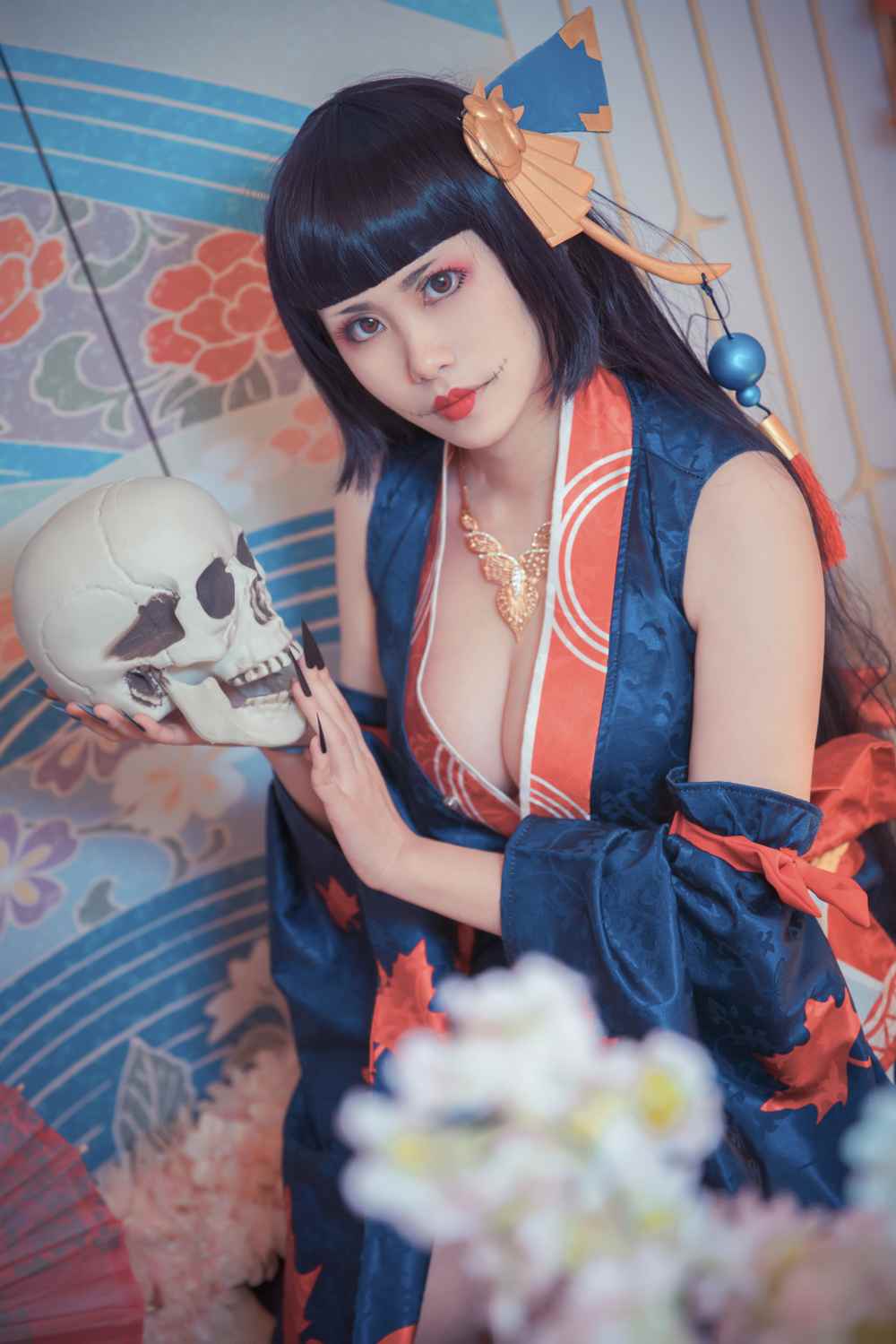 《C站·第3297期》阴阳师鬼女红叶cosplay